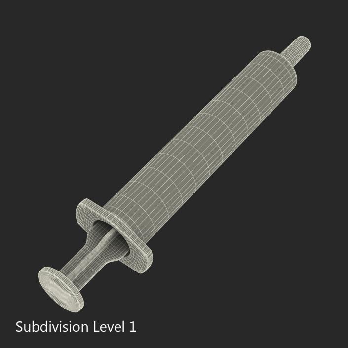 Disposable Syringe 2ml 3D