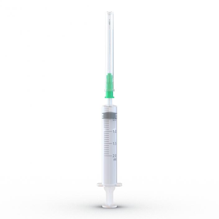 3D Disposable Syringe 2ml Set