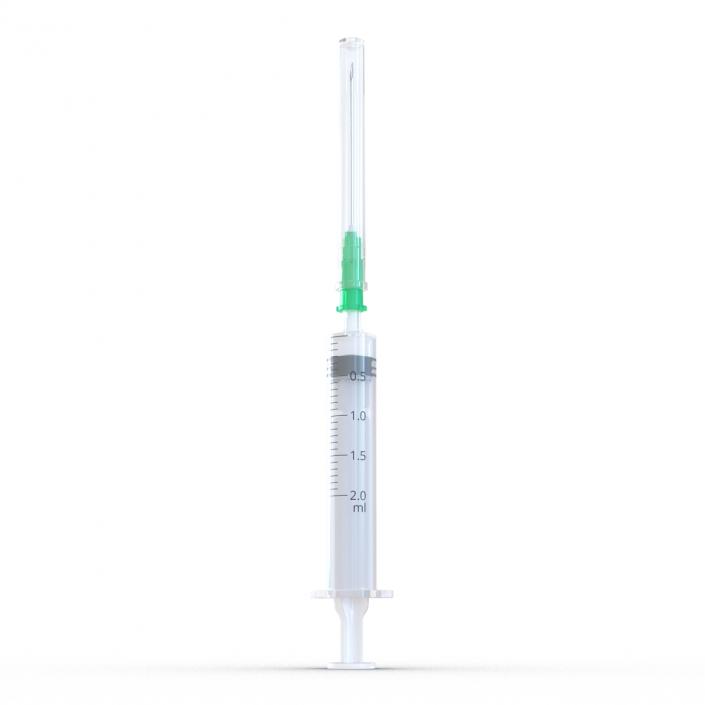 3D Disposable Syringe 2ml Set