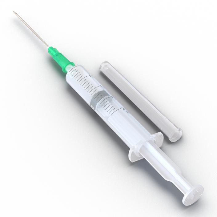 3D Disposable Syringe 2ml Set