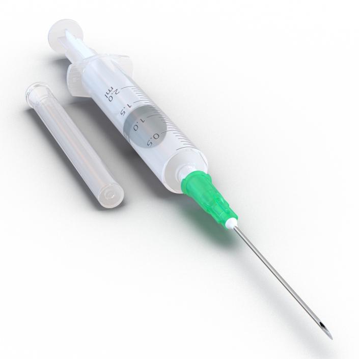 3D Disposable Syringe 2ml Set