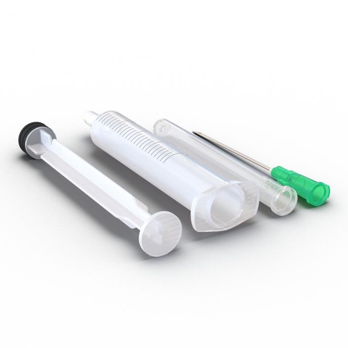 3D Disposable Syringe 2ml Set