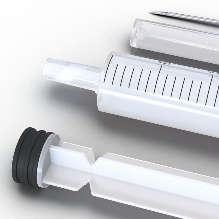 3D Disposable Syringe 2ml Set