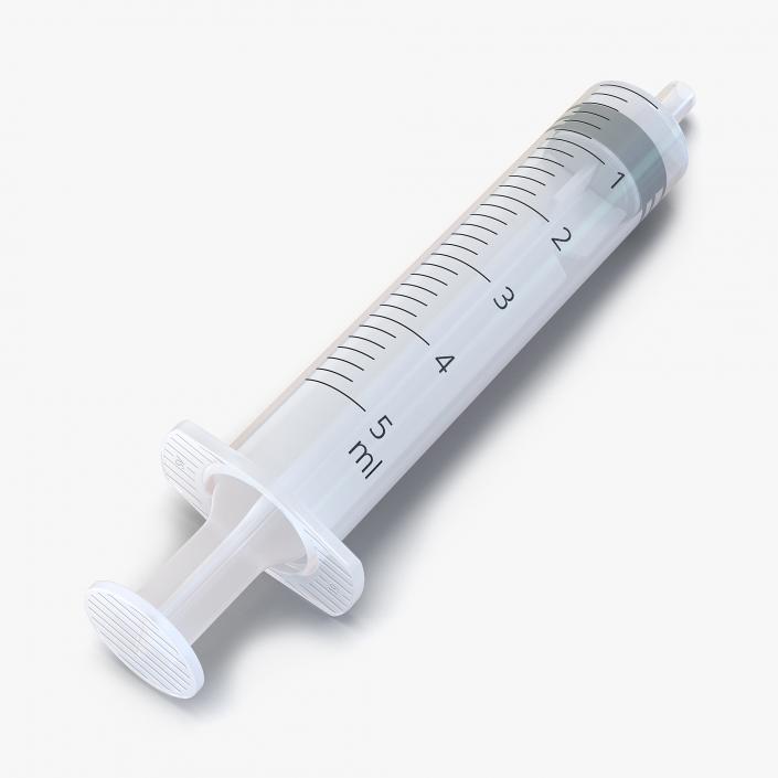 Disposable Syringe 5ml 3D