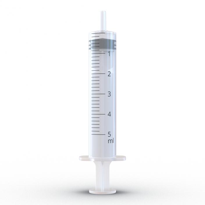 Disposable Syringe 5ml 3D