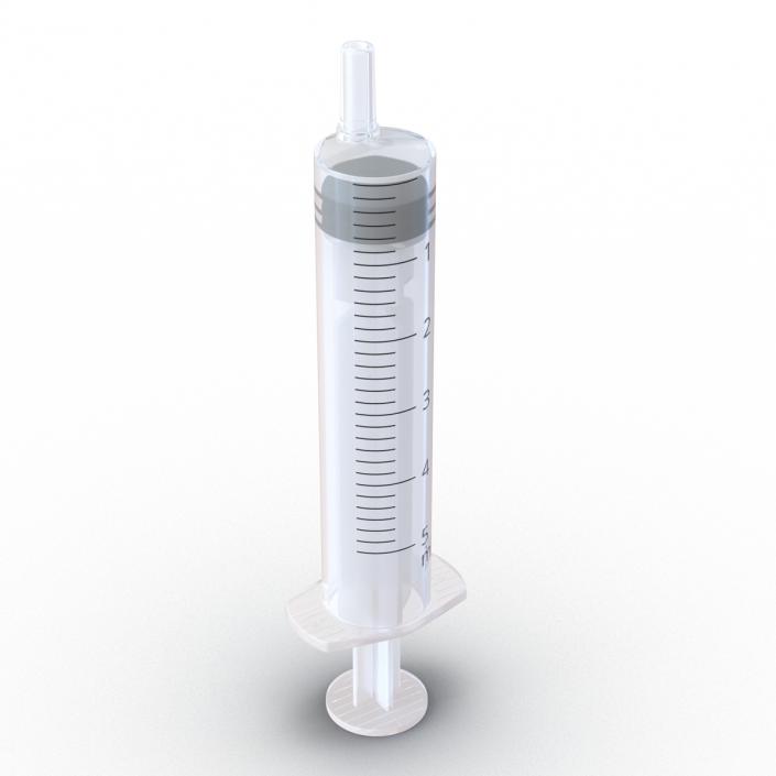 Disposable Syringe 5ml 3D