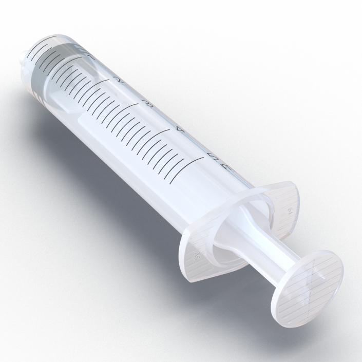 Disposable Syringe 5ml 3D