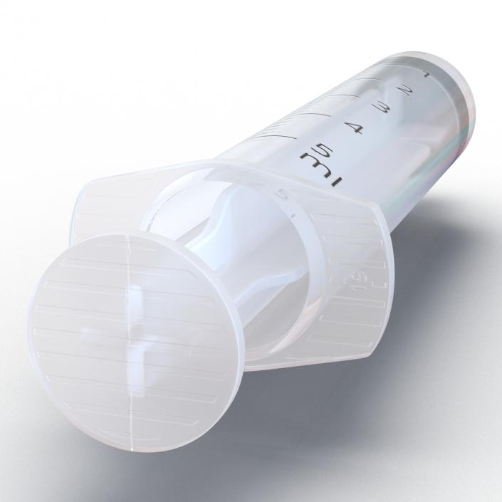 Disposable Syringe 5ml 3D