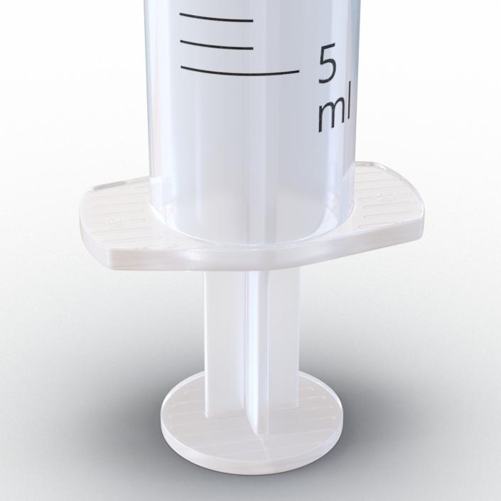 Disposable Syringe 5ml 3D