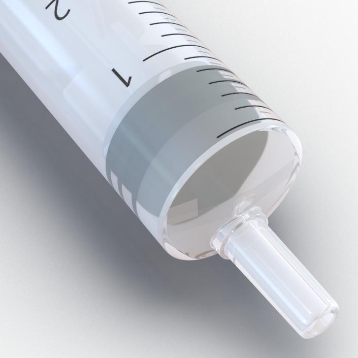 Disposable Syringe 5ml 3D