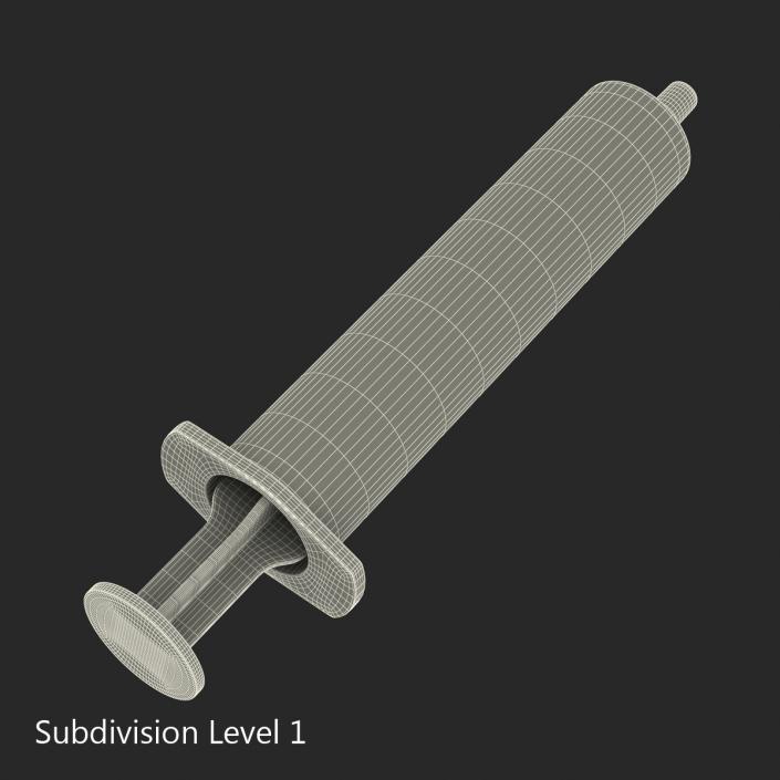 Disposable Syringe 5ml 3D