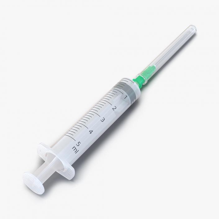 3D Disposable Syringe 5ml Set