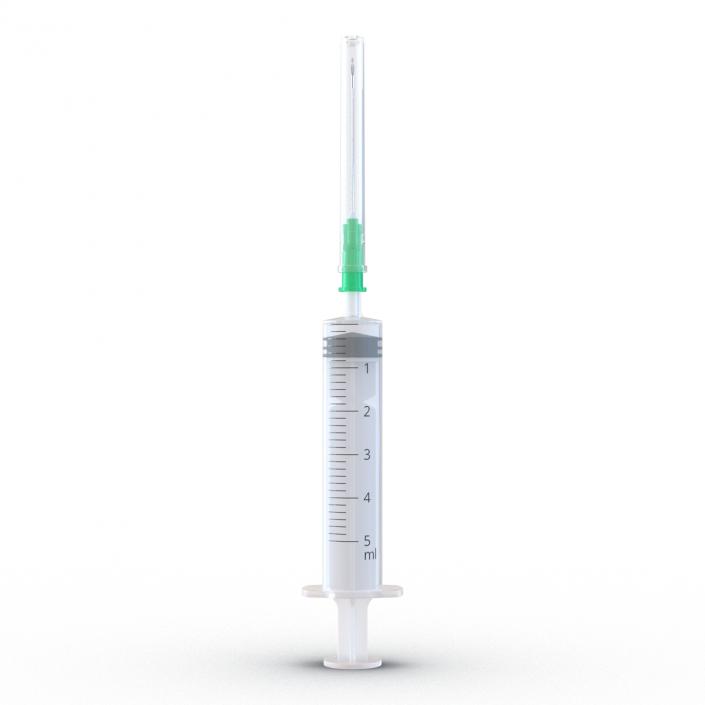 3D Disposable Syringe 5ml Set