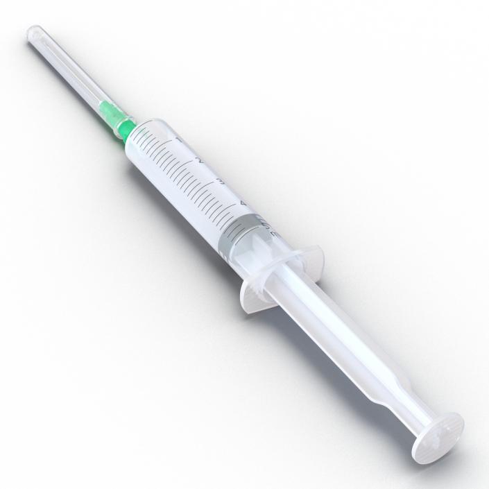 3D Disposable Syringe 5ml Set