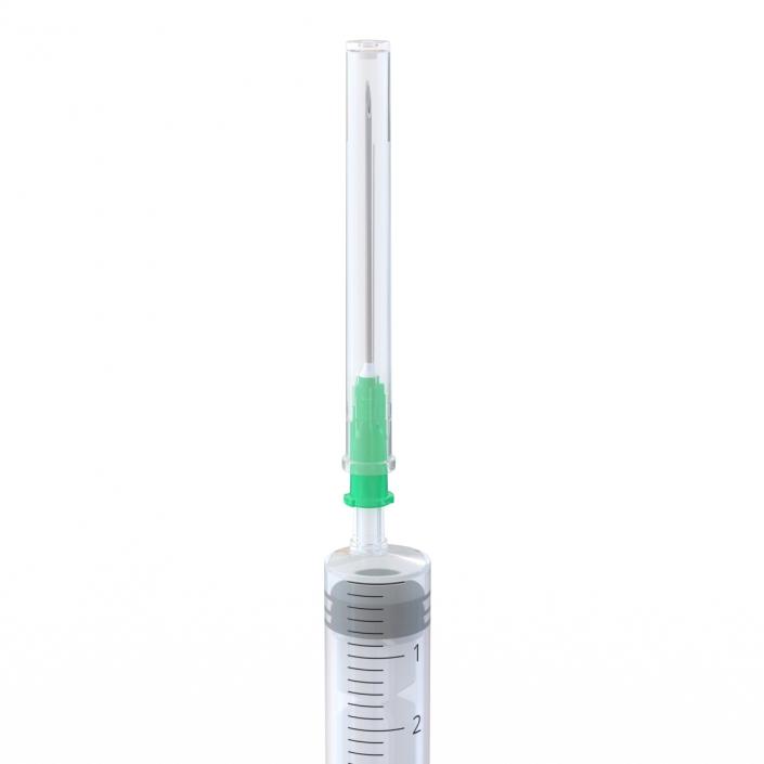 3D Disposable Syringe 5ml Set