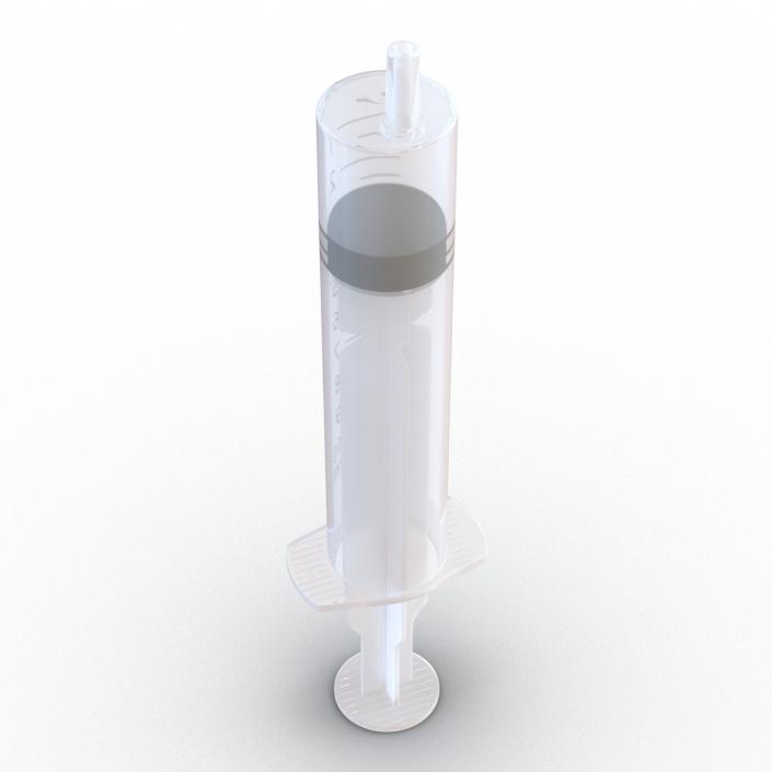 3D Disposable Syringe 10ml model