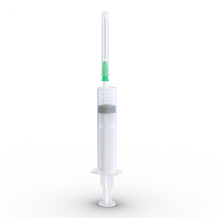 Disposable Syringe 10ml Set 3D