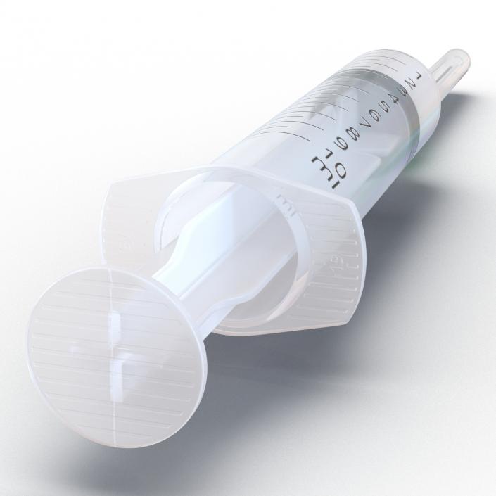 Disposable Syringe 10ml Set 3D