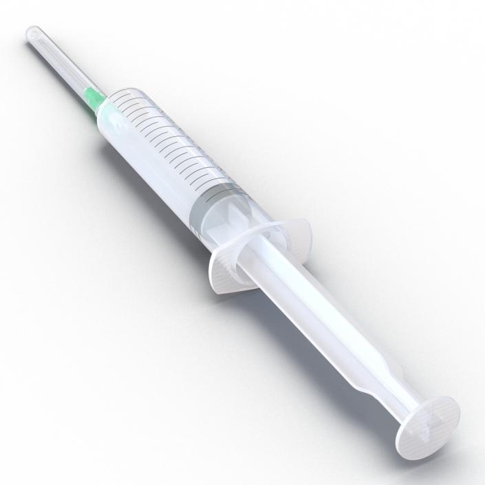 Disposable Syringe 10ml Set 3D