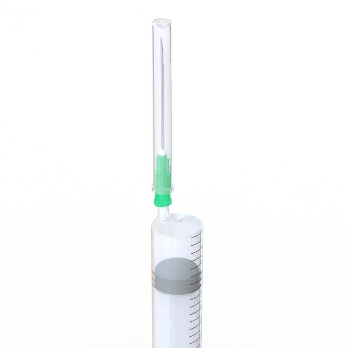 Disposable Syringe 10ml Set 3D