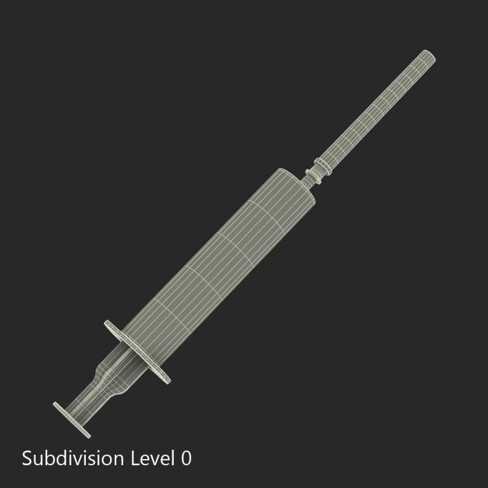 Disposable Syringe 10ml Set 3D