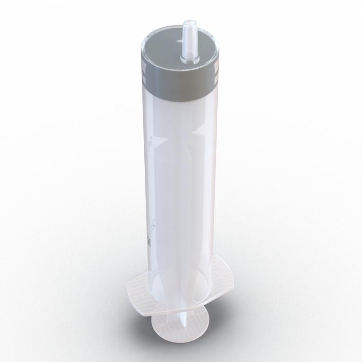 3D Disposable Syringe 20ml model