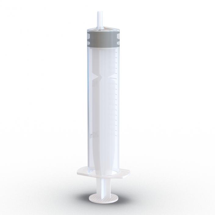 3D Disposable Syringe 20ml model