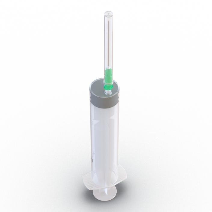 Disposable Syringe 20ml Set 3D