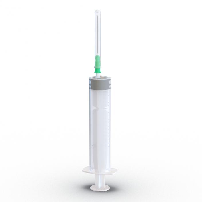 Disposable Syringe 20ml Set 3D