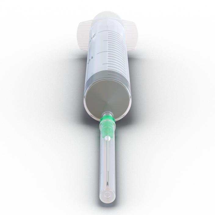 Disposable Syringe 20ml Set 3D