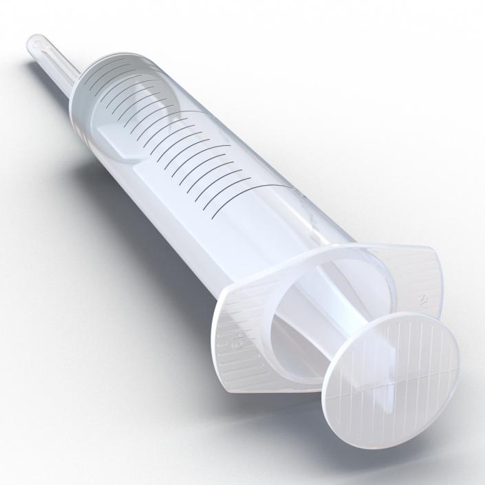 Disposable Syringe 20ml Set 3D