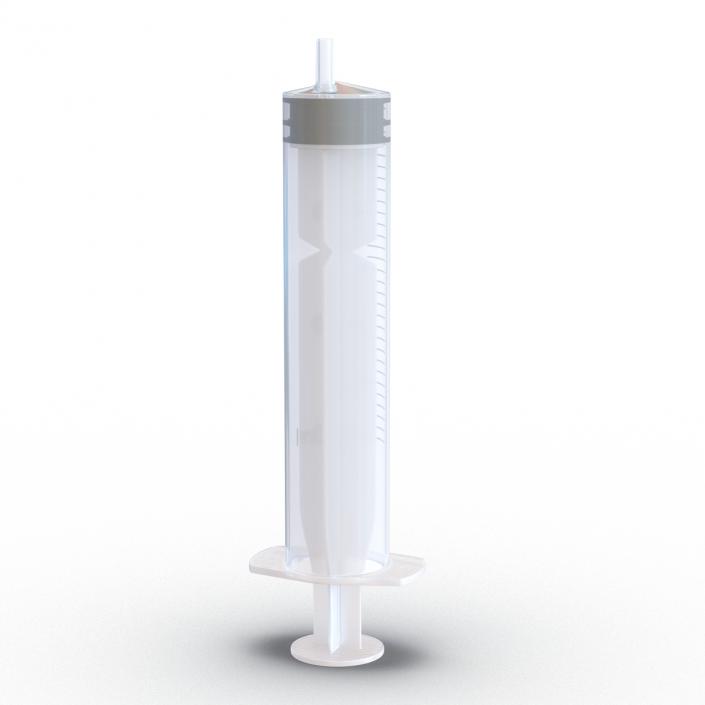 3D Disposable Syringe 30ml model