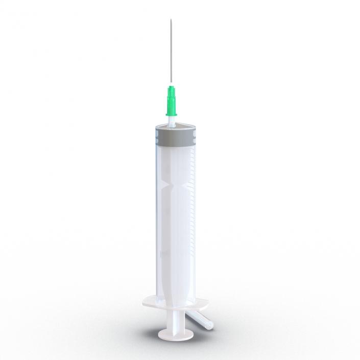 Disposable Syringe 30ml Set 3D