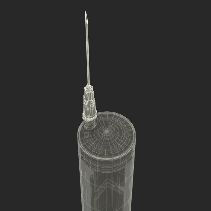 Disposable Syringe 30ml Set 3D