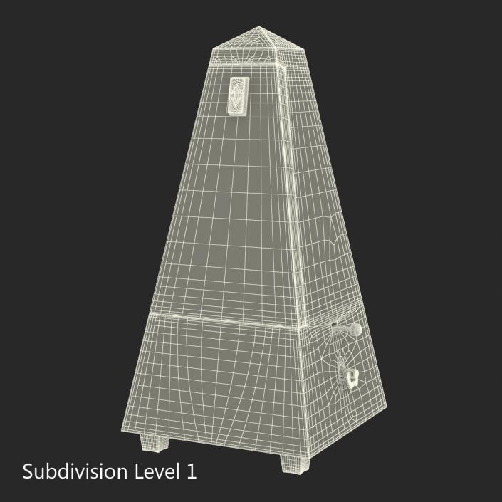 3D Manual Metronome 2 model