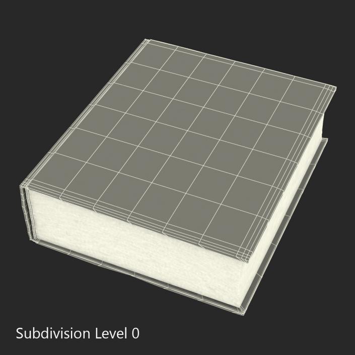 3D model Law Book