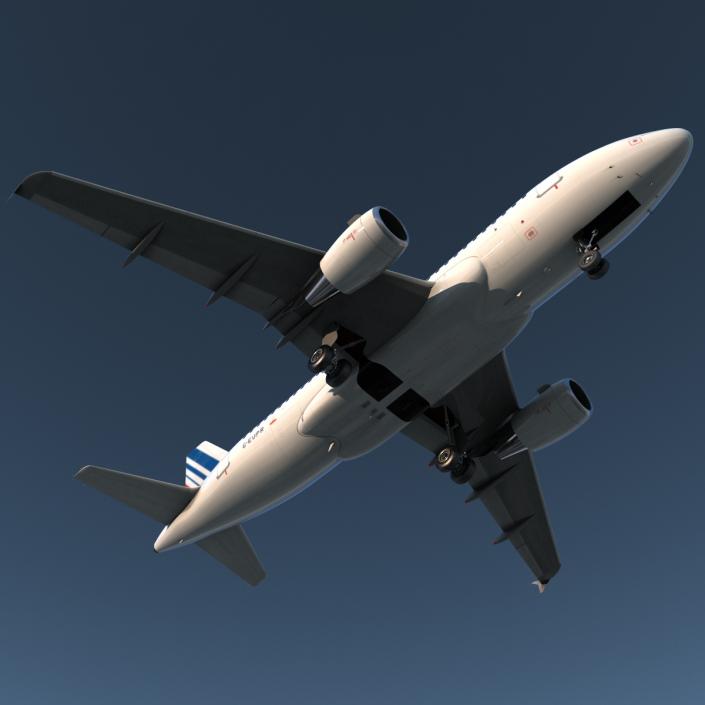 Airbus A320 Air France 3D