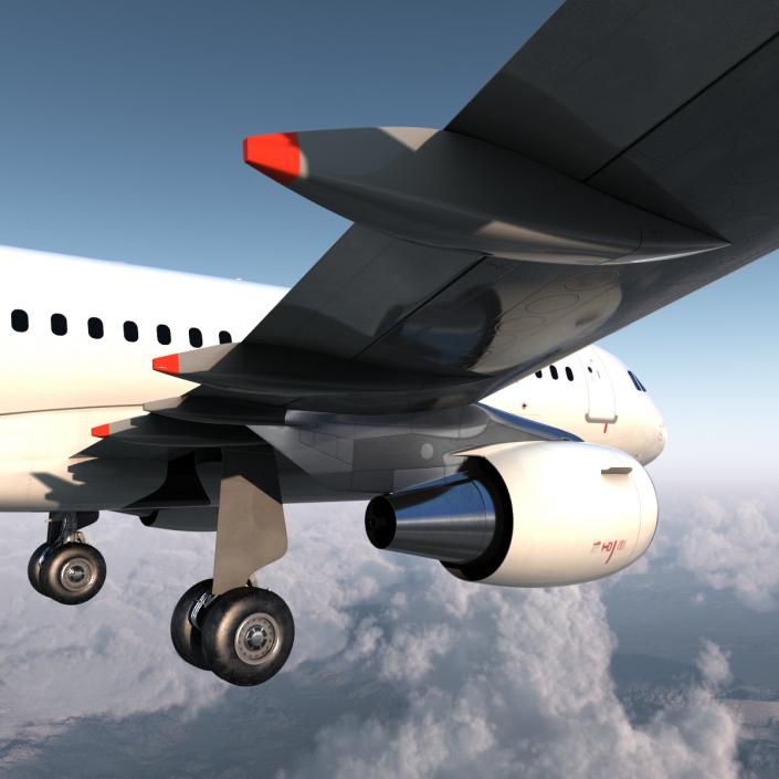 Airbus A320 Air France 3D