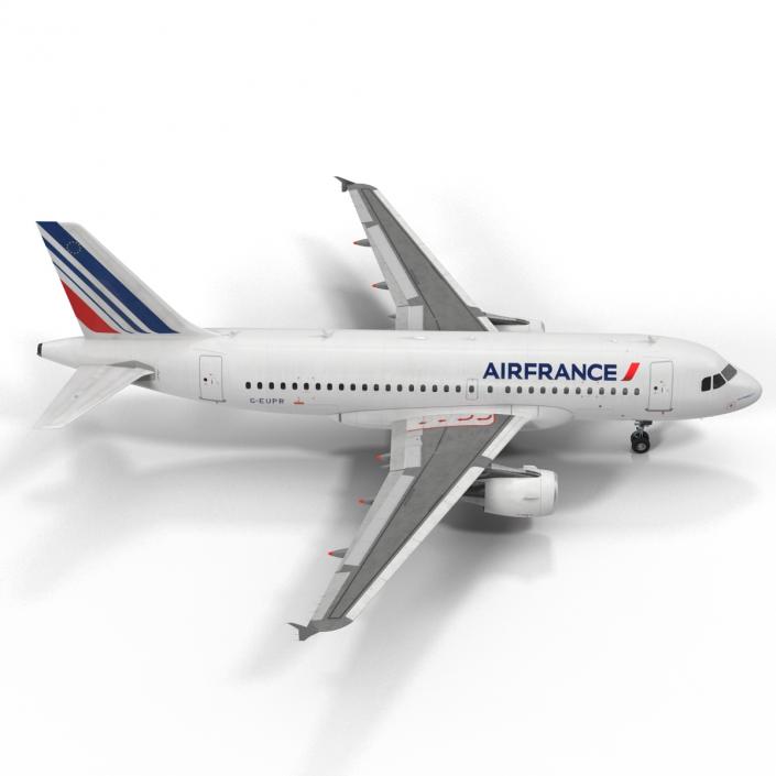 Airbus A320 Air France 3D