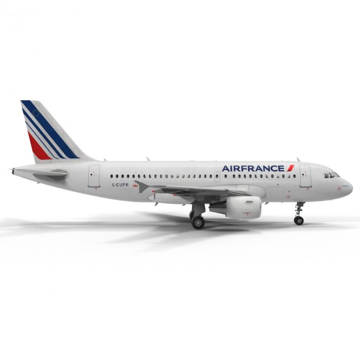 Airbus A320 Air France 3D