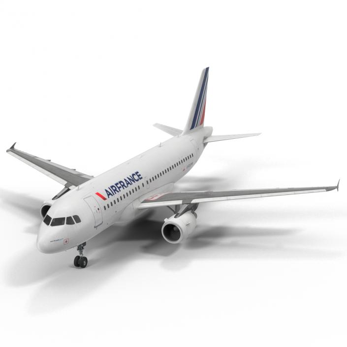 Airbus A320 Air France 3D