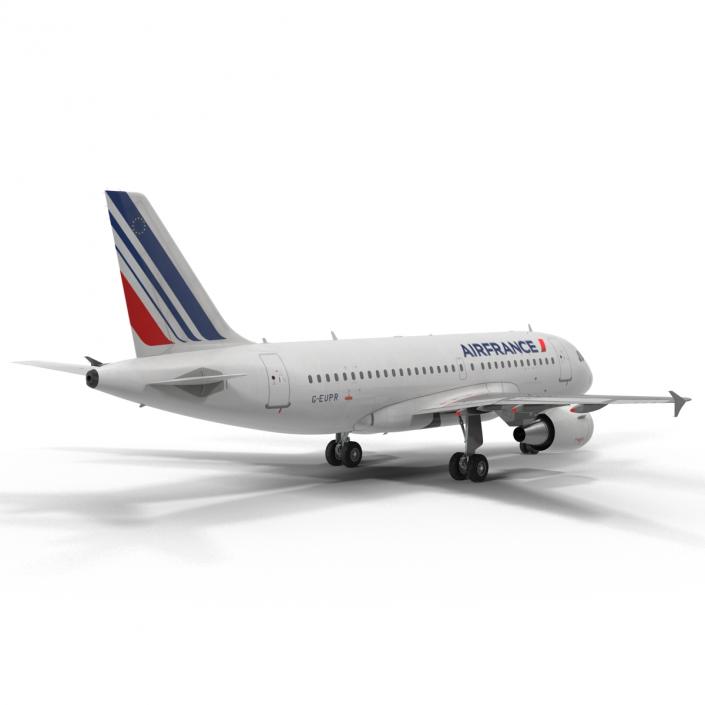 Airbus A320 Air France 3D