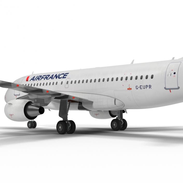 Airbus A320 Air France 3D