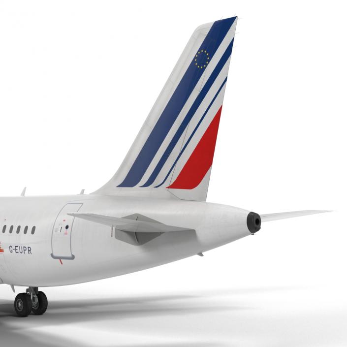 Airbus A320 Air France 3D