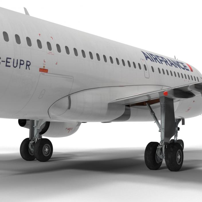 Airbus A320 Air France 3D