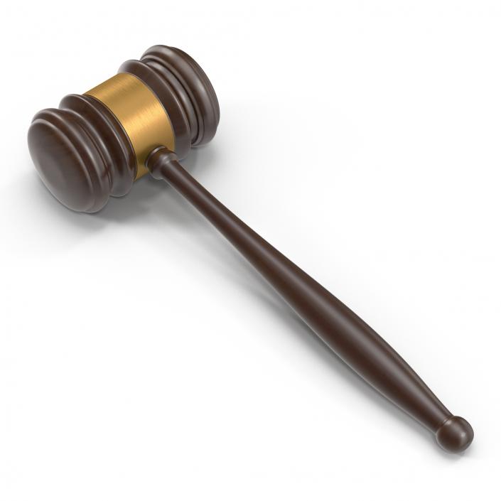 3D Legal Gavel