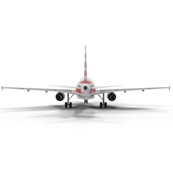 Airbus A319 American Airlines 3D model