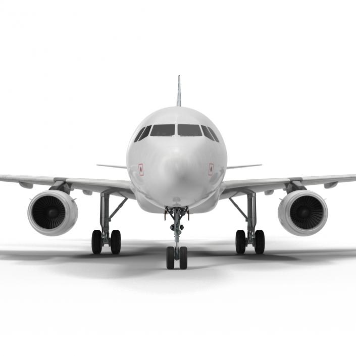 Airbus A319 American Airlines 3D model