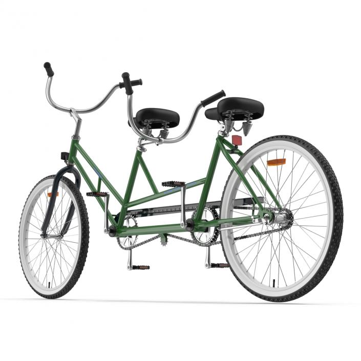 Retro Bicycle Built for Two 3D