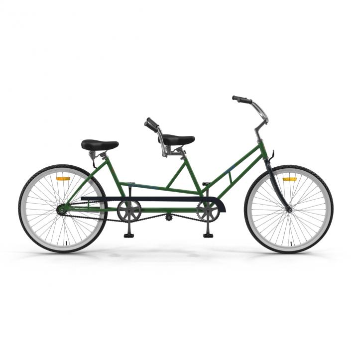 Retro Bicycle Built for Two 3D